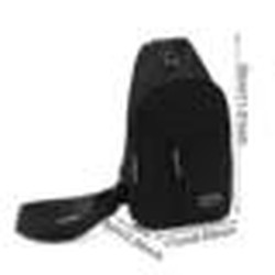 Mochila masculina bolsa impermeável de ombro pequena enviar cor aleatória