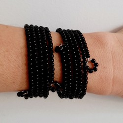 KIT 2 PULSEIRAS PRETINHO BÁSICO 