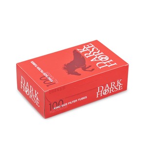 Tubo de Papel para Cigarros Dark Horse - Cx com 100