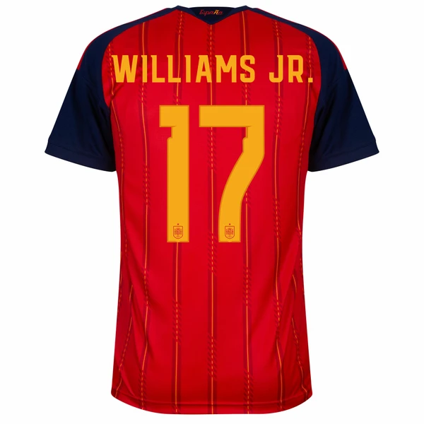 Camisa Seleção Espanha Home 2026/27 Williams Jr. 17