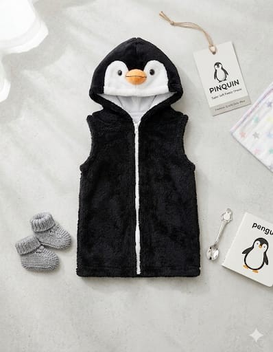 COLETE PINGUIM 