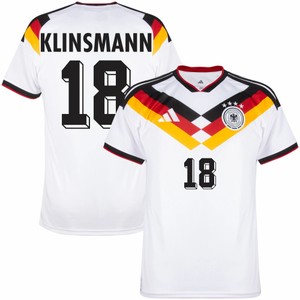Camisa Seleção Alemanha Home 2026/27 Klinsmann 18 (Personalização Retro)