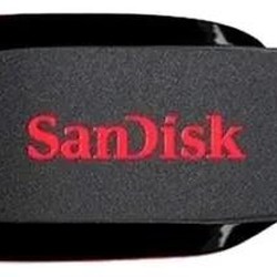 Pen Drive Sandisk Cruze R Blade 64GB USB 2.0 Preto - SDCZ50-064G-B35