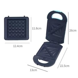 Mini Sanduicheira e Waffle Maker Premium – Bivolt