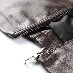 Jaqueta de Couro Masculina Alpha Man
