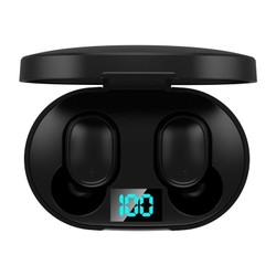 Fone De Ouvido Sem Fio E6s Bluetooth 5.0 Tws Com Tela LED Digital MING