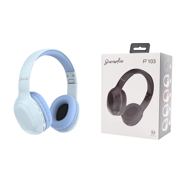  Fone de ouvido sem fio p103 com iluminação, redução de ruído, estéreo, fones de ouvido para computador, jogos, escritório,