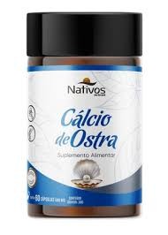 Cálcio de Ostra 60 caps - Nativos