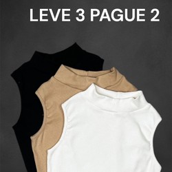  KIT 3 Regata Cropped Slim Comfort LEVE 3 PAGUE 2
