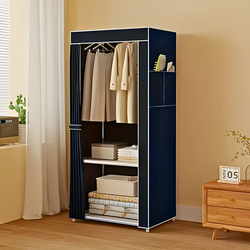 Guarda Roupa Closet Dobrável Organizador com Capa de Tecido