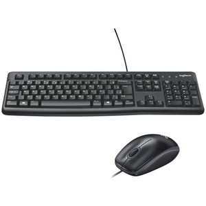 Kit Logitech Teclado USB MK120 Preto