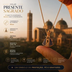 [COMPRE 1 LEVE 2] Colar Nossa Senhora Aparecida - Dupla Face™
