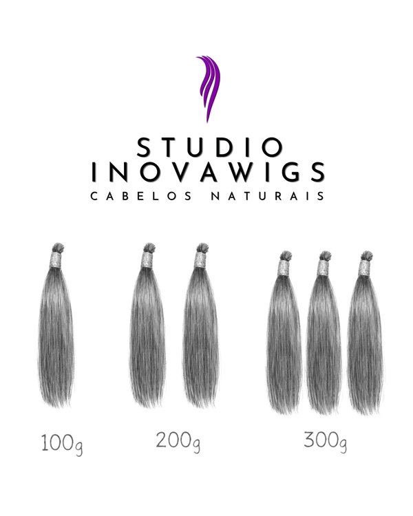 Cabelo Vietnamita Iluminado 65cm Liso Selado | 100gr