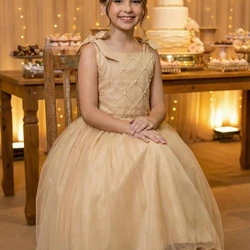 Vestido Luxo Gold - Dourado 