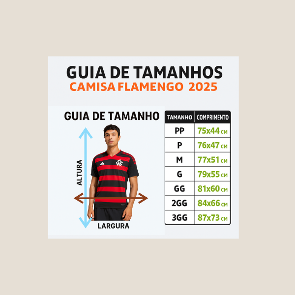 Camisa Flamengo Jogador 25/26 1.1