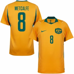 Camisa Seleção Austrália Home 2026/27 Metcalfe 8