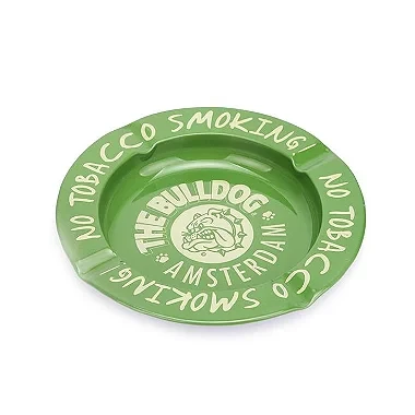 Cinzeiro de Alumínio para Cigarro - The Bulldog Verde