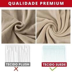 Capa de Cadeira de Jantar Suede Premium - (Semi-impermeável)
