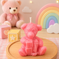 Velas Perfumadas Ursinho com Livros (10 unidades) 