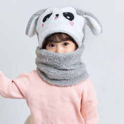 Gorro com Cachecol Infantil