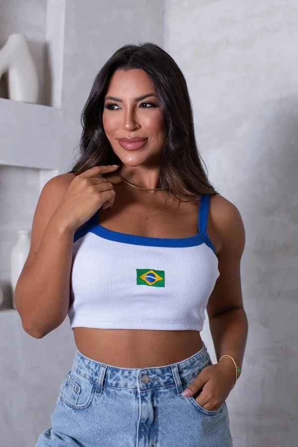 Cropped Brasil Essential