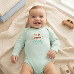 BODY YUKS EU AMO PAPAI 20678 VERDE