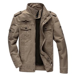 Jaqueta Militar Masculina Plus Size M-6XL - Algodão e Poliéster