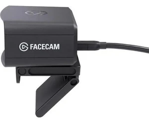 Webcam Elgato Facecam  FHD 1080p 60fps  Preto - 10WAC9901