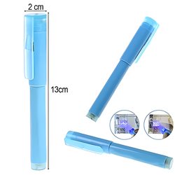 Kit com 3 Canetas P/ Identificar Notas Dinheiro Com Luz Uv