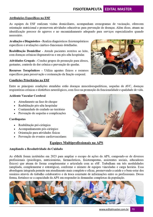 Fisioterapeuta - Embu das Artes SP