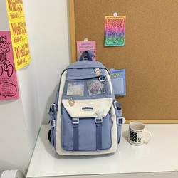 Mochila escolar para viagem mochila de estudante de grande capacidade