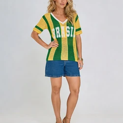 Blusa Tricot Brasil Premium - 50% OFF