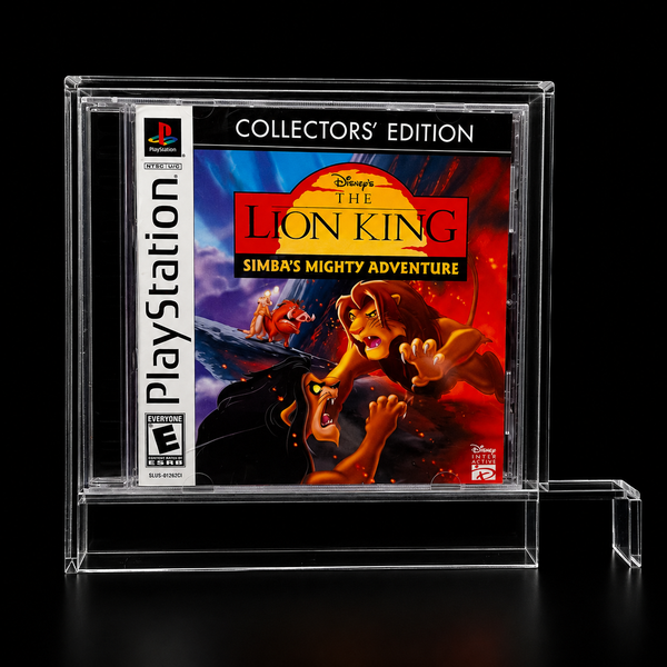 Case Acrílica Premium para Jogos de PlayStation 1 (Jewel Case)