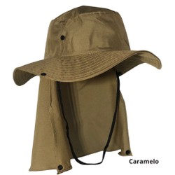 Chapéu Pescador Australiano com Proteção Pescoço