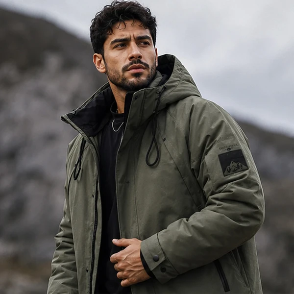 [LEVE 2 PAGUE 1] Jaqueta Masculina Valkor com Forro Térmico +3 BRINDES: Relógio, Cinto e Carteira