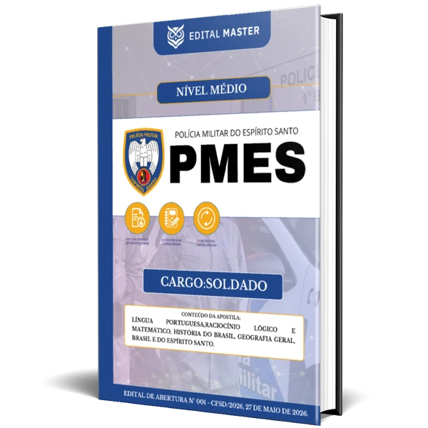 Soldado - Polícia Militar do Espírito Santo - PMES