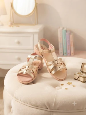 SANDALIA PAMPILI CANDY DOURADO SINT 123134 