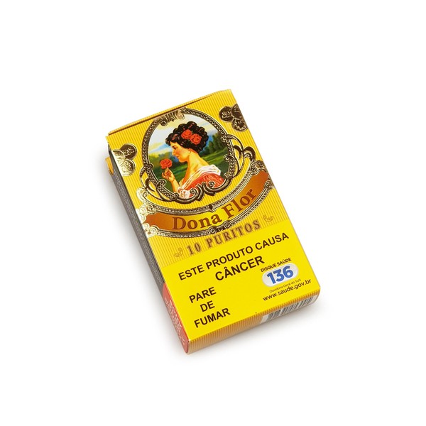 Cigarrilha Dona Flor Puritos - Pt (10)