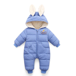 Macacão Inverno Com Enchimento Bebê  3-24 Meses