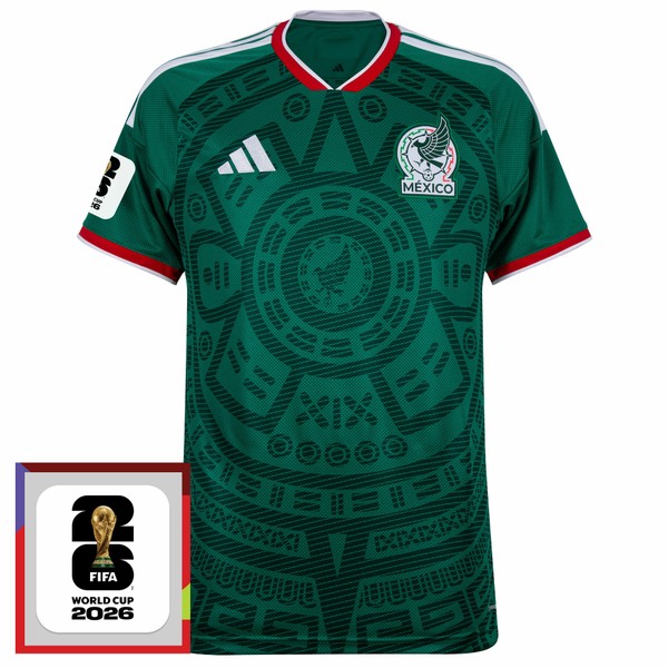 Camisa Seleção México Home 2026/27 Patch Copa do Mundo 2026