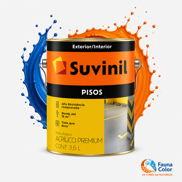 Tinta Para Piso Suvinil 3,6L