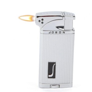Isqueiro Jobon - Prata Mod. 3 (Maçarico e Chama Normal)
