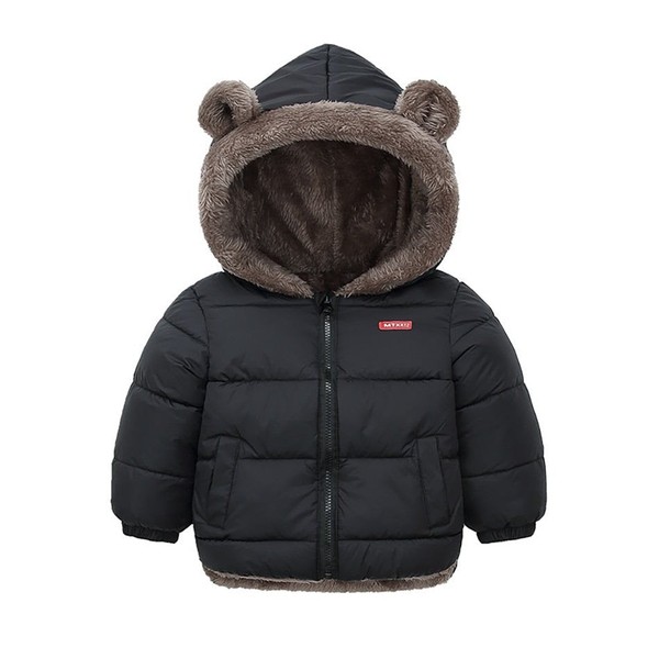 Jaqueta Infantil Puffer Peluciada - Bear