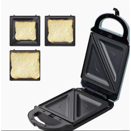 Mini Sanduicheira e Waffle Maker Premium – Bivolt