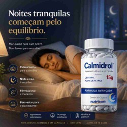 Calmidrol - Reconquiste a paz que a rotina agitada te tirou. - Kit com 2 frascos