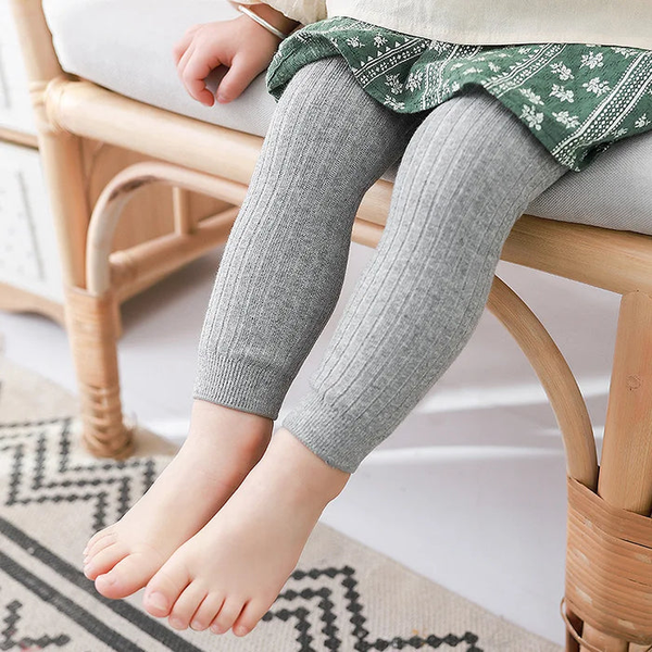 Kit Com 5 Calça Legging Infantil em Algodão