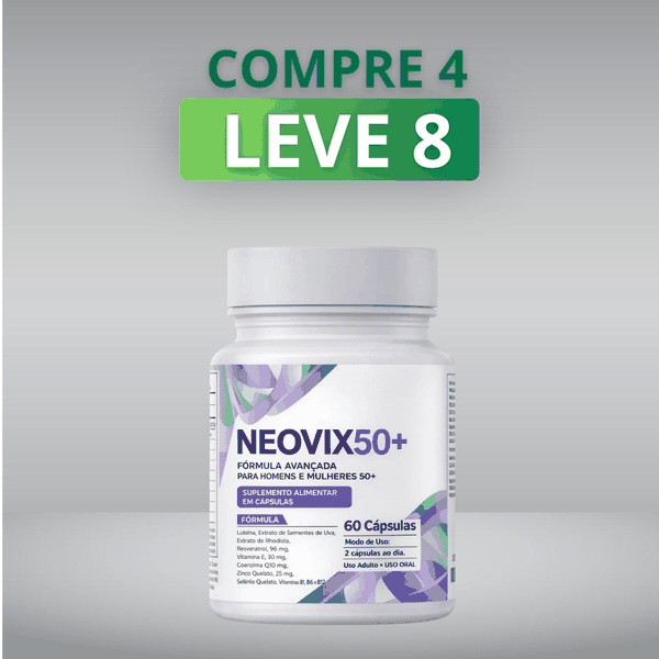 Neovix 50+ - 10% de Desconto no Pix + Frete Grátis