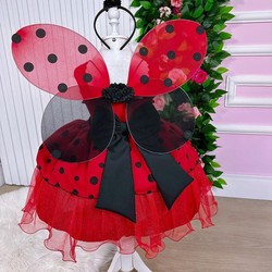 Vestido Temático - Joaninha