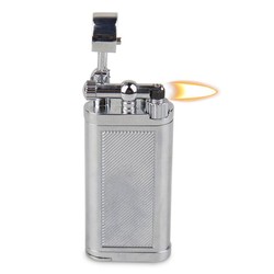 Isqueiro para Cachimbo Spunk Pipes Lines - Prata