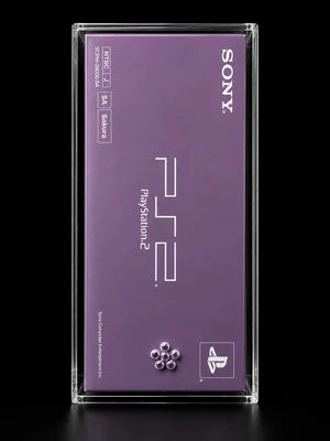 Case Acrílica Premium para PlayStation 2 Fat Sakura
